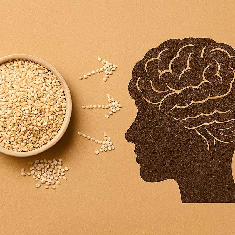 تأثیر کنجد بر عملکرد مغز و حافظه