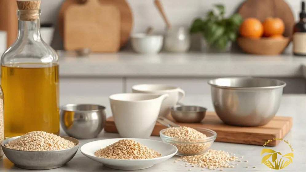 طرز تهیه روغن کنجد خانگی