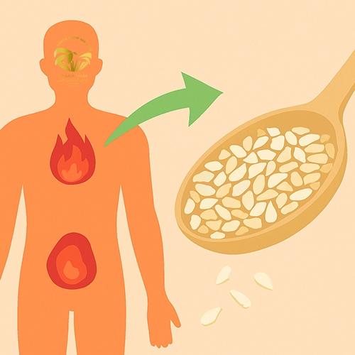 نقش کنجد در کاهش التهاب‌های بدن