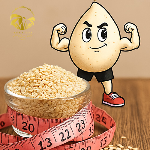 کنجد و کنترل وزن (لاغری یا چاقی سالم)