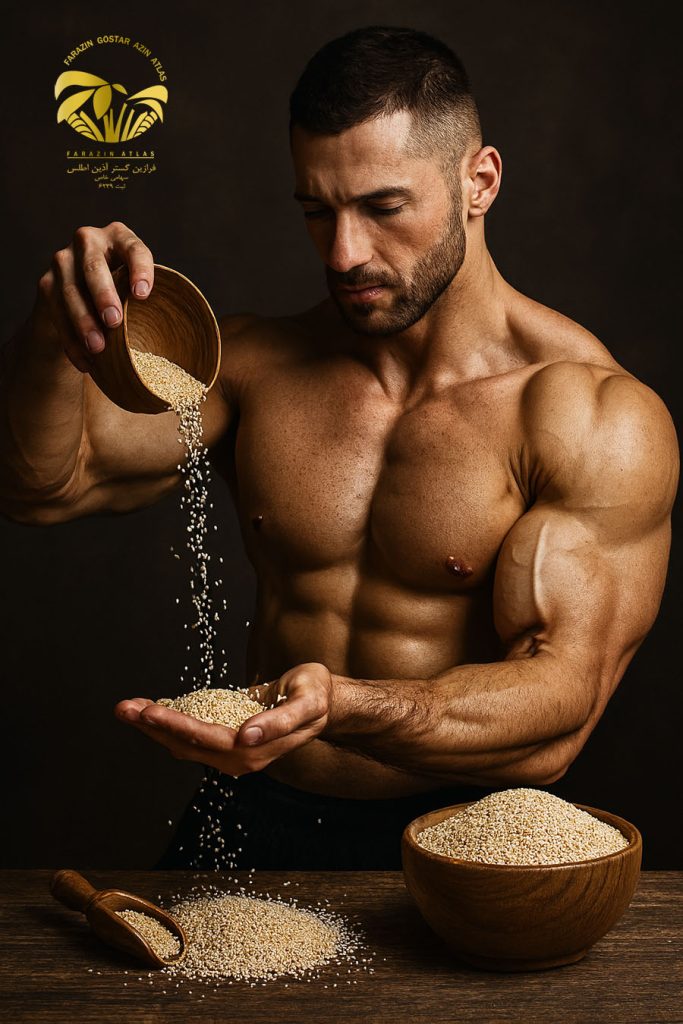 خواص کنجد در بدنسازی و افزایش انرژی​